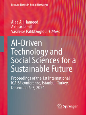 cover image of AI-Driven Technology and Social Sciences for a Sustainable Future